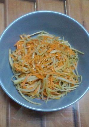 ダシがきいたきんぴらごぼう-レシピのメイン写真