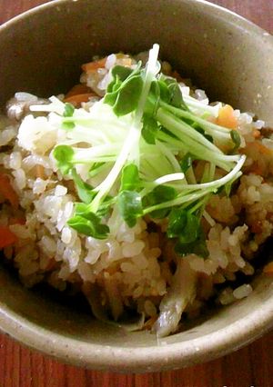 舞茸ご飯♪は..1・2・3なんだよ♪-レシピのメイン写真