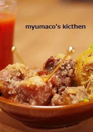 ピリ辛タコから揚げ-レシピのメイン写真