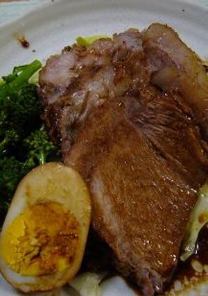 みそ味煮豚-レシピのメイン写真