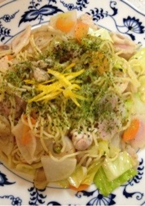 四国たっぷり根菜塩焼きそば☆-レシピのメイン写真