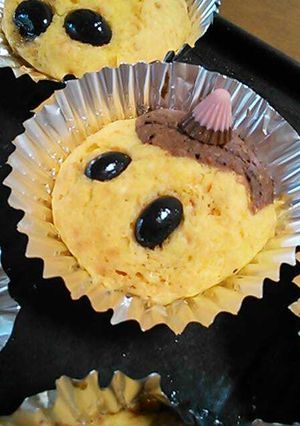 簡単*ちび赤鬼カップケーキ-レシピのメイン写真