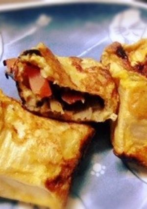 【きんぴらリメイク】麩ときんぴらのピカタ-レシピのメイン写真