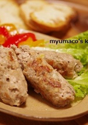 ディル香るピリ辛バーグスティック-レシピのメイン写真