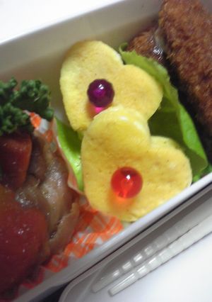 超簡単♪スイーツみたいなハートの玉子焼き-レシピのメイン写真