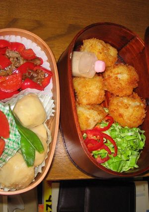 毎日のお弁当（28）ホタテのフライ-レシピのメイン写真