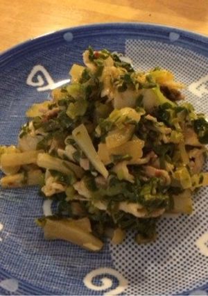 大根と豚バラの豆板醤炒め-レシピのメイン写真