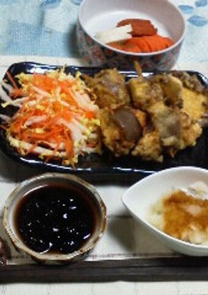 煮〆こんにゃくの天ぷら-レシピのメイン写真