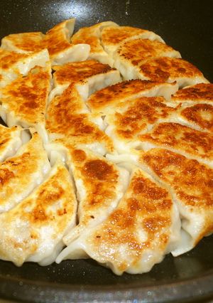 ＊パリパリ＊両面焼き肉餃子＊-レシピのメイン写真