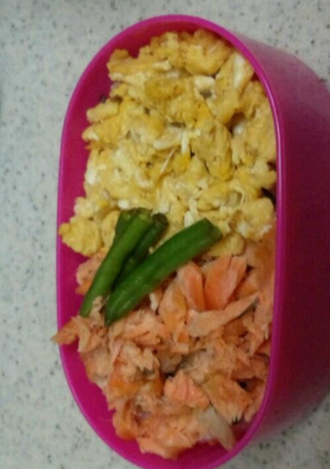 簡単丼弁当-レシピのメイン写真