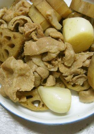 肉レンコン(豚バラ肉篇)-レシピのメイン写真