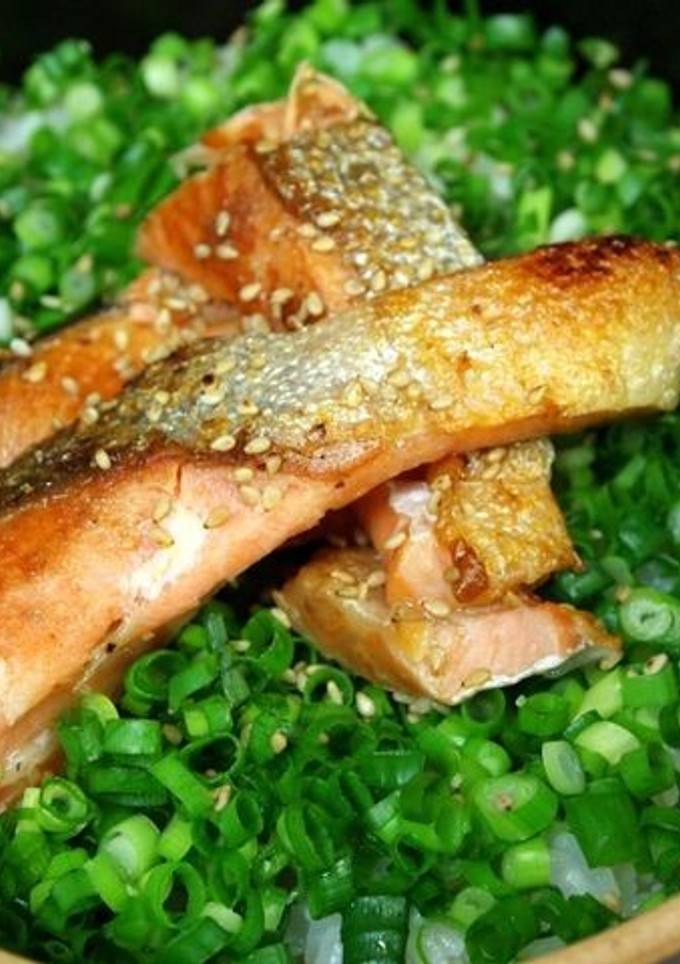 あの店の＊鮭の土鍋炊き込みご飯。-レシピのメイン写真