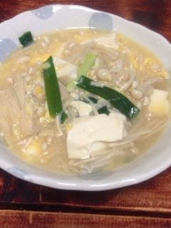 豆腐とえのきの卵とじ-レシピのメイン写真