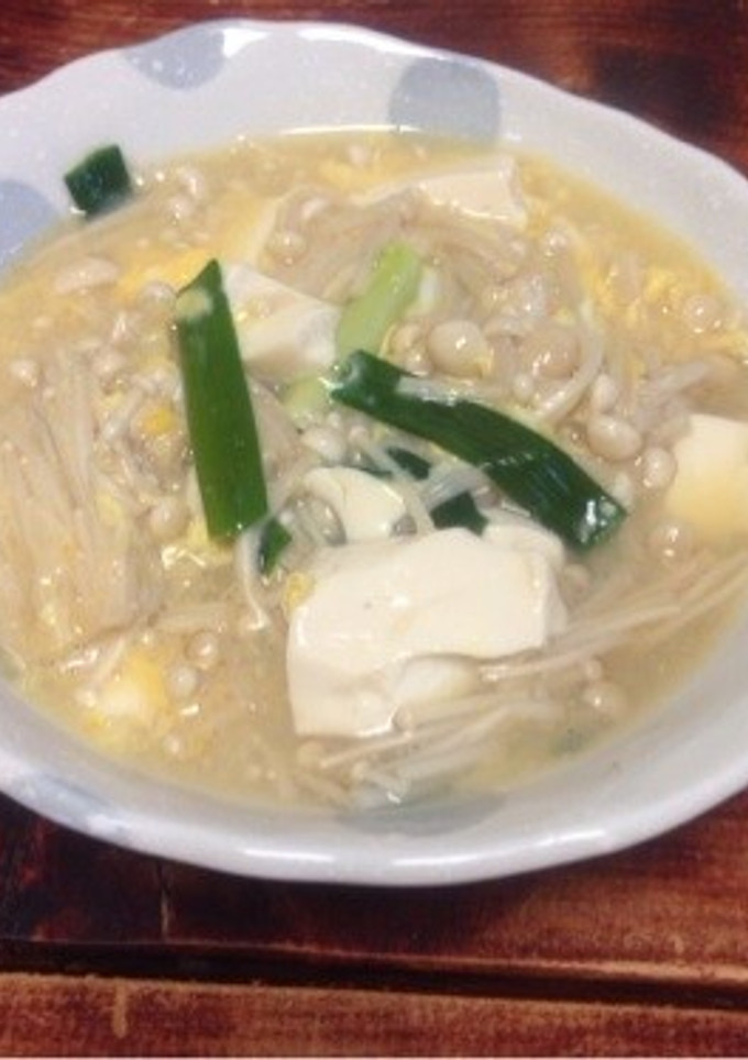 豆腐とえのきの卵とじ-レシピのメイン写真