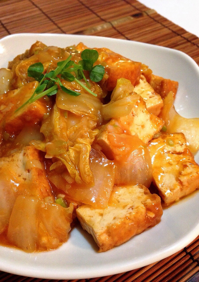 エビなし♪厚揚げと白菜のチリソース煮-レシピのメイン写真