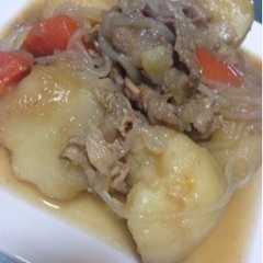 รูปของ 味しっかり目のおかず肉じゃが