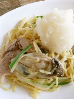 牡蠣のおろし塩焼きそば-レシピのメイン写真