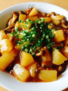 簡単‼︎大根のマーボー風煮-レシピのメイン写真