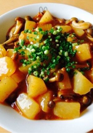 簡単‼︎大根のマーボー風煮-レシピのメイン写真
