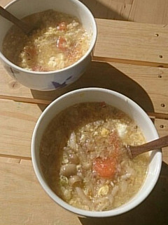 風邪引きさんに優しいスープ。予防にも!-レシピのメイン写真