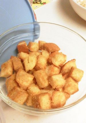 サクサク簡単！余り食パンで塩きな粉ラスク-レシピのメイン写真