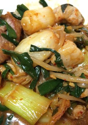 韓国風野菜炒め♡-レシピのメイン写真