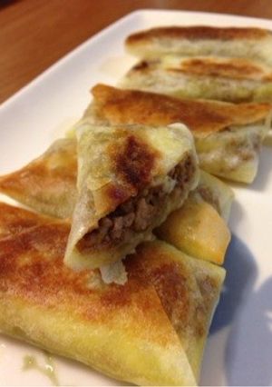 簡単!春巻きサモサ風〜カレー味-レシピのメイン写真