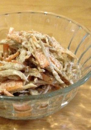 簡単♪手作り♪ごぼうサラダ-レシピのメイン写真