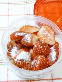 お弁当用 いちごのマリネ-レシピのメイン写真