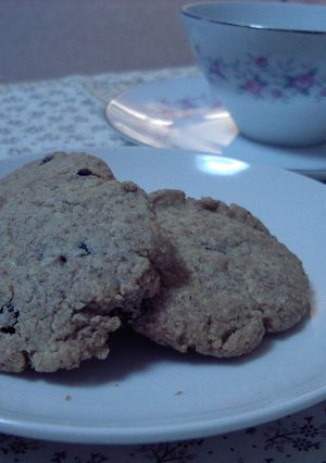 ブルーベリーとオートミールのクッキー-レシピのメイン写真