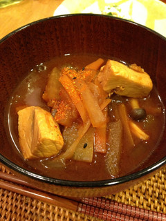 栄養満点❤たっぷり野菜とブリの味噌汁-レシピのメイン写真