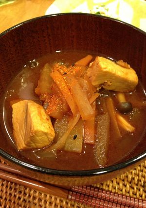 栄養満点❤たっぷり野菜とブリの味噌汁-レシピのメイン写真