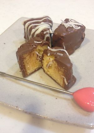 簡単バームクーヘンチョコ-レシピのメイン写真