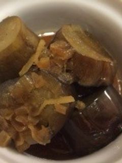 レンジで簡単!なすの揚げ煮-レシピのメイン写真