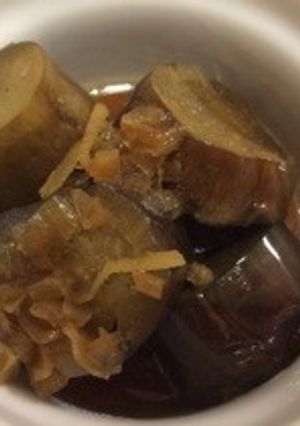 レンジで簡単！なすの揚げ煮-レシピのメイン写真