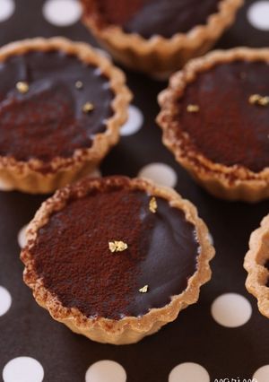 ２０分で完成☆簡単チョコレートタルト-レシピのメイン写真