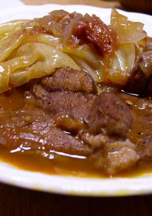 豚肉とキャベツのワイン煮-レシピのメイン写真