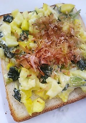 漬物ミックス☆マヨトースト-レシピのメイン写真