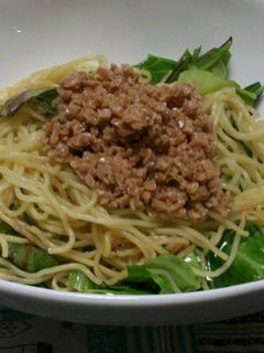 塩焼きそばのひきわり納豆のせ-レシピのメイン写真