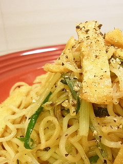 シンプルな、お揚げさんの塩焼きそば-レシピのメイン写真