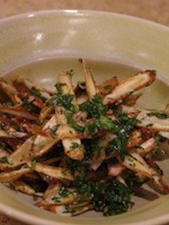 ローズ家のフライドごぼう-レシピのメイン写真