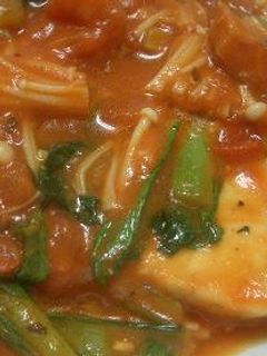 かじきまぐろのトマト煮込み-レシピのメイン写真