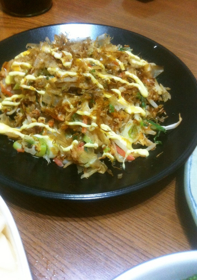 長ネギと紅生姜のお好み焼き風-レシピのメイン写真