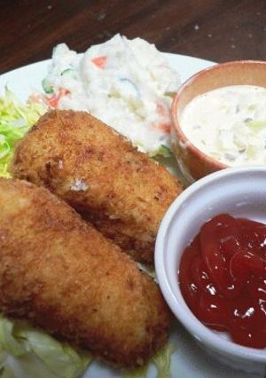 丁寧に作った蟹クリームコロッケ-レシピのメイン写真