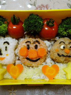 1歳児☆アンパンマン弁当-レシピのメイン写真