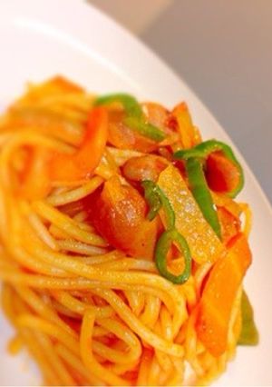 昔ながらのスパゲッティナポリタンだZE-レシピのメイン写真