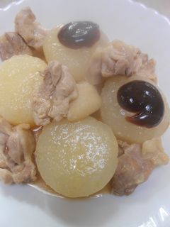 大根と鶏肉の味噌煮-レシピのメイン写真