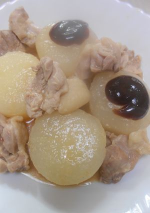 大根と鶏肉の味噌煮-レシピのメイン写真