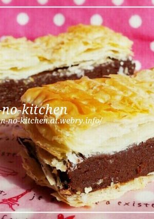バレンタインに♡簡単生チョコミルフィーユ-レシピのメイン写真