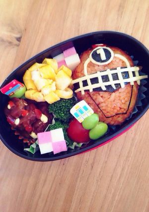 トッキュウジャー★キャラ弁-レシピのメイン写真